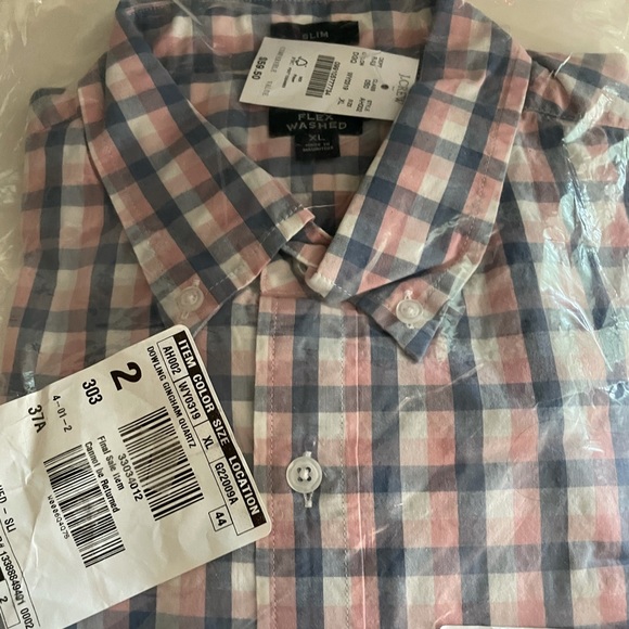 NWT J. Crew flex washed button down shirt XL - Picture 1 of 1